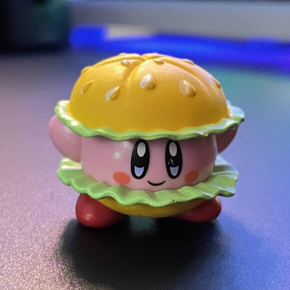 Kirby Hamburger Food PVC Figure Toy, Figurine Foodie - Picture 1 of 3